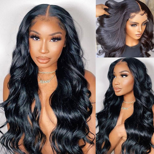 13x6 Body Wave HD Lace Front Virgin Human Hair Wig 250% Density